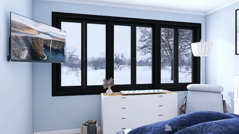 Bedroom 3d design renderings