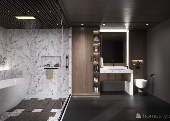 Bathroom1 Design Rendering