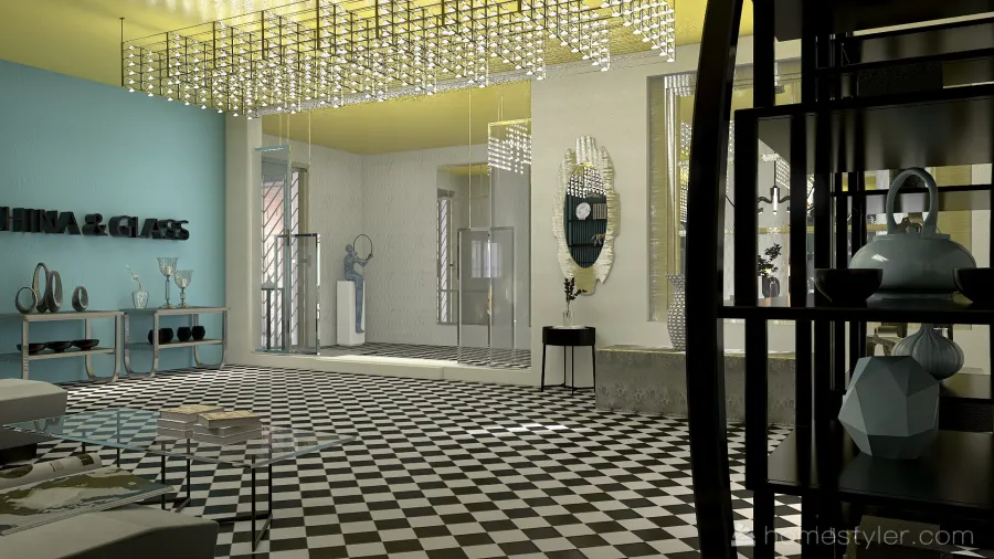 showroomOther Room 3d design renderings