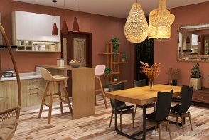 Mediterranean Style Home (Small) Design Rendering