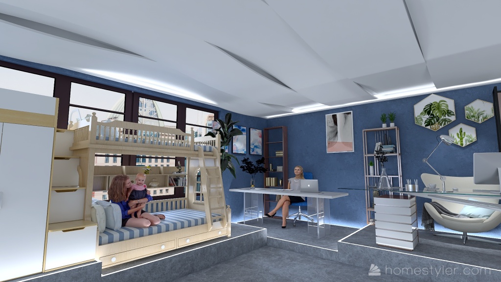 #StoreContest_nada store 3d design renderings