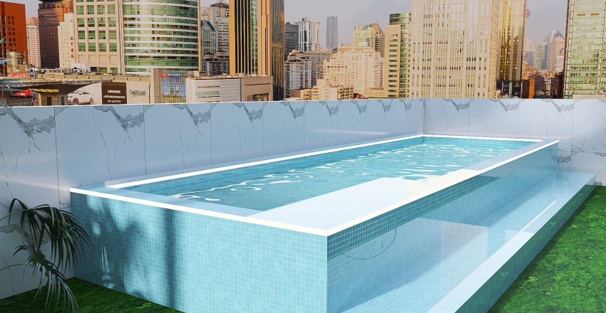 Swimming Pool 3d design renderings