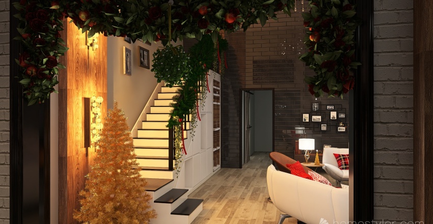 Christmas design 3d design renderings