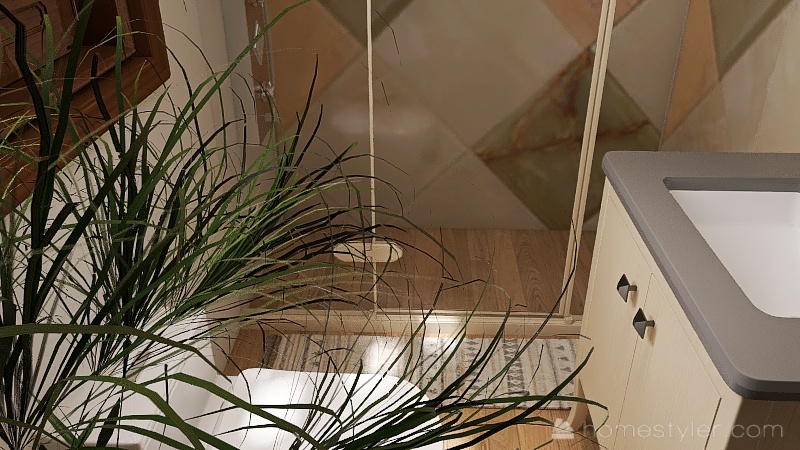 Mediterranean Style Home (Small) 3d design renderings