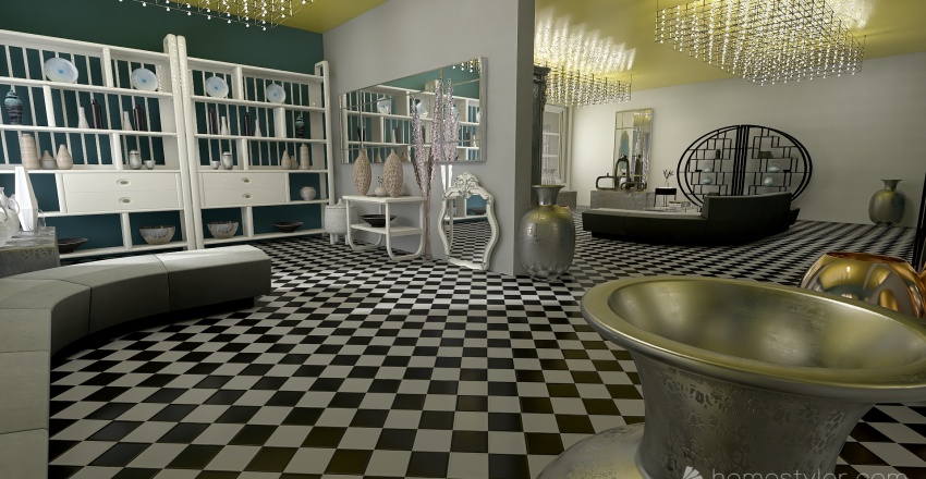 #StoreContest_The China and Glass Emporium 3d design renderings