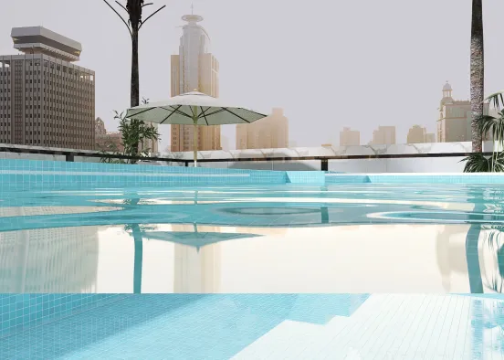 Swimming Pool Design Rendering