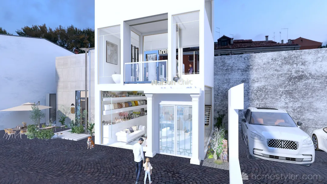 #StoreContest Maison Chic 3d design renderings