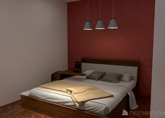 Studio Loft 1 Bedroom Design Rendering