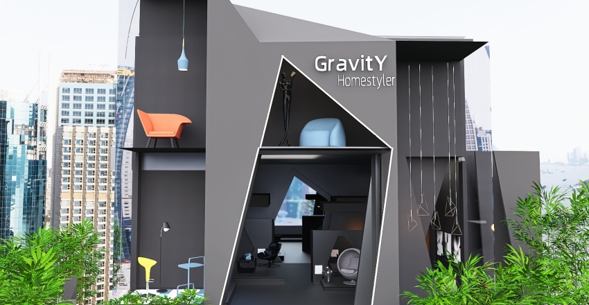 #StoreContest_ GravitY 3d design renderings