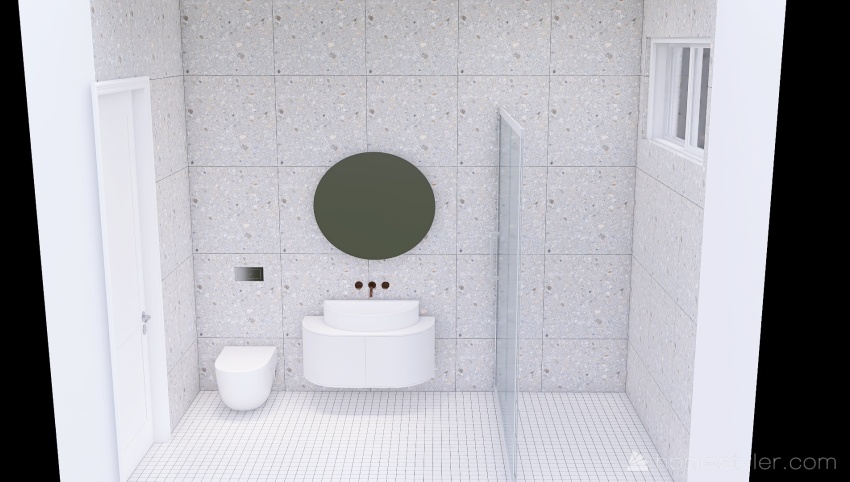 GG bathroom shower ONLY 3d design picture 6.06
