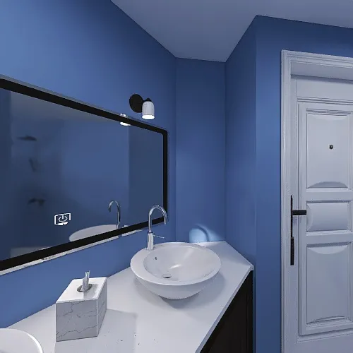 dad's master bathroom 3d design renderings