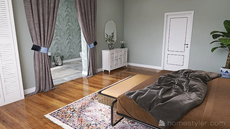 MasterBedroom 3d design renderings