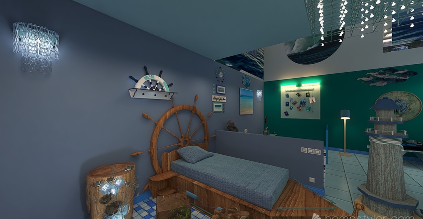 Sea Shop 3d design renderings