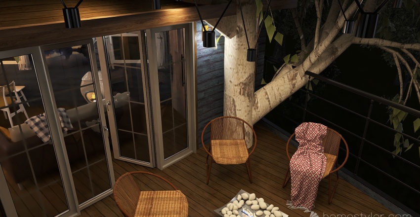 Tree house 3d design renderings
