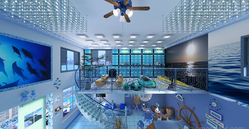 #StoreContest sea 3d design renderings
