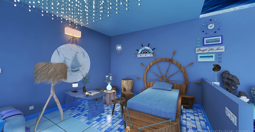 Sea Shop 3d design renderings