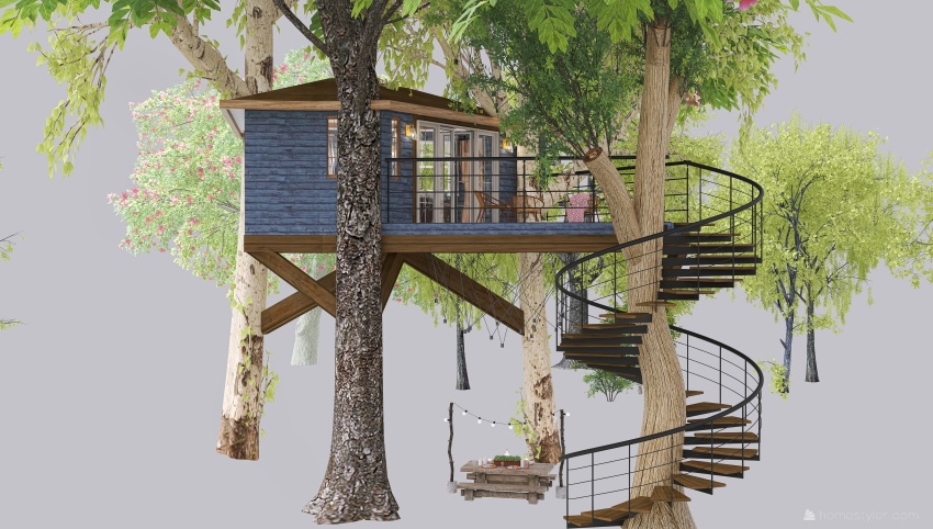 Tree house 3d design picture 31.48