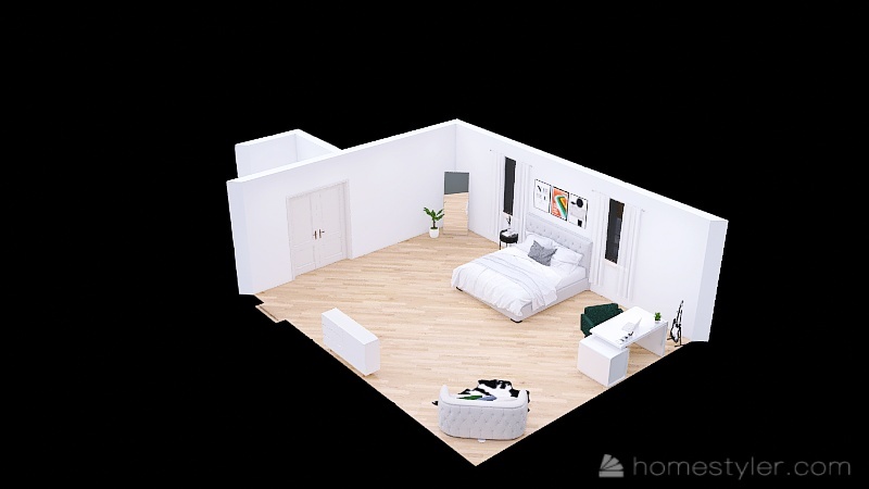 Copy of bedroom 3d design renderings