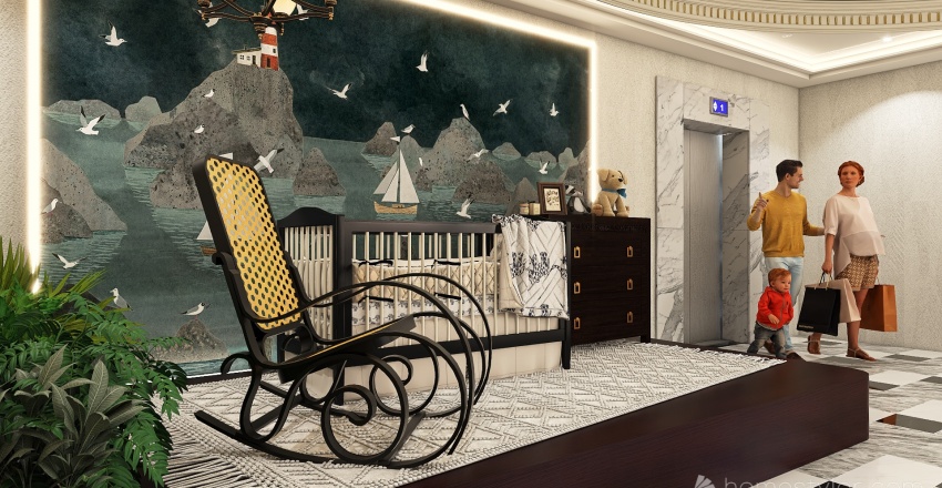 #StoreContest- BABY'S LOVE STORE 3d design renderings
