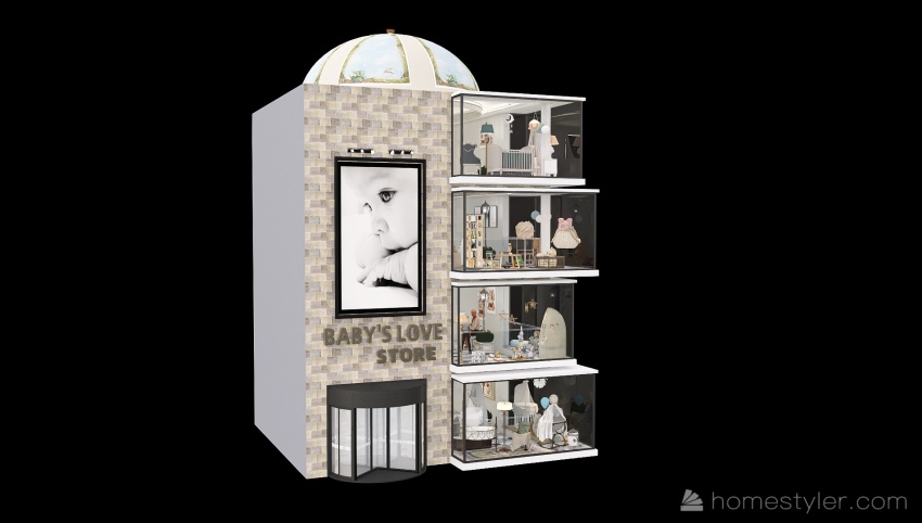 #StoreContest- BABY'S LOVE STORE 3d design picture 135.8