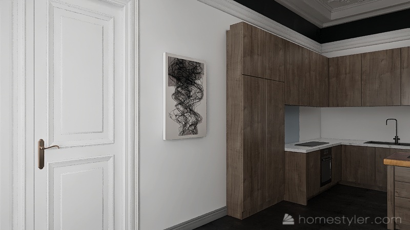 melty kitchen 3d design renderings