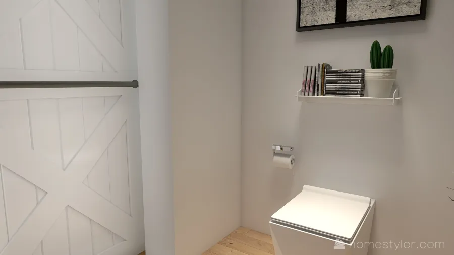 toilet&shower 3d design renderings