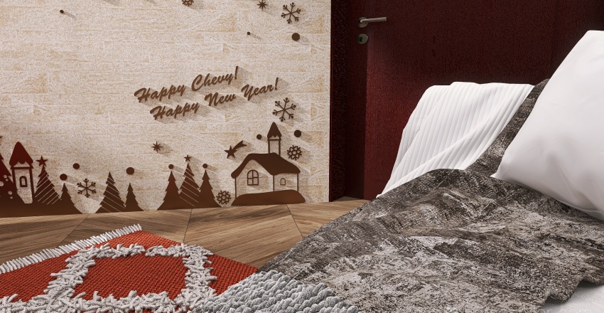#ChristmasRoomContest_casa en las nieves 3d design renderings