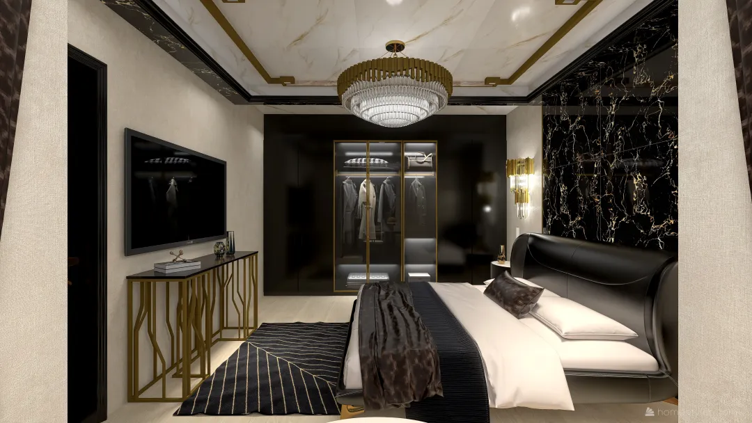 спальная 3d design renderings