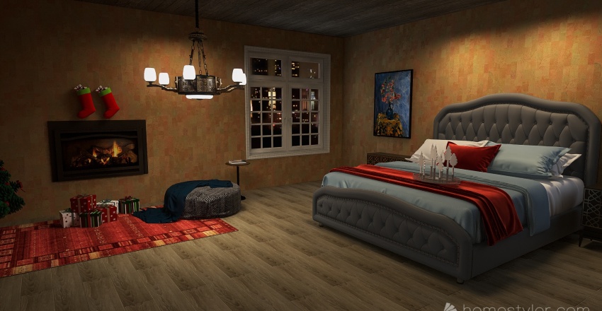 Guest Bedroom 3 3d design renderings
