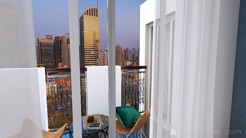 Penthouse by the wish of my beloved 3d design renderings