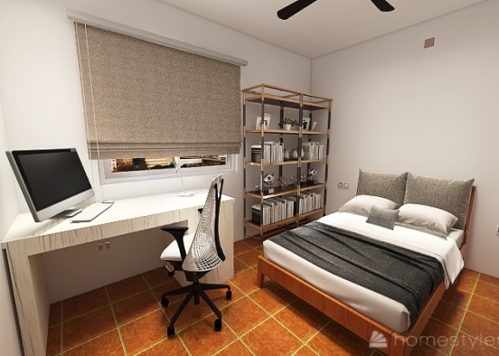 Dormitorio - Adrian_Amueblado - 02 - Doble Design Rendering