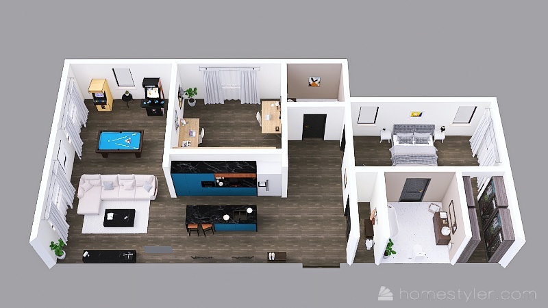 YouTuber House 3d design picture 154.9