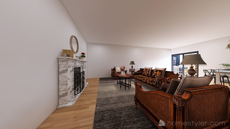 Apartment for Doggy 3d design renderings