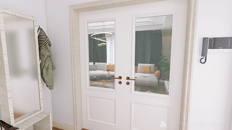 Penthouse by the wish of my beloved 3d design renderings