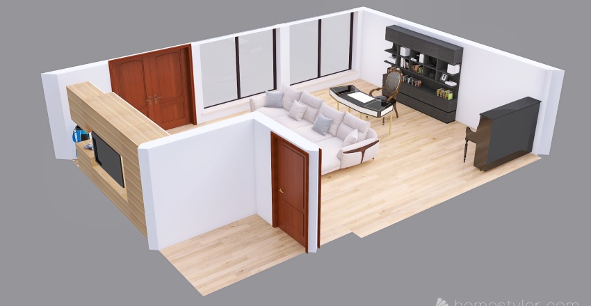 瑞光-客廳 3d design renderings