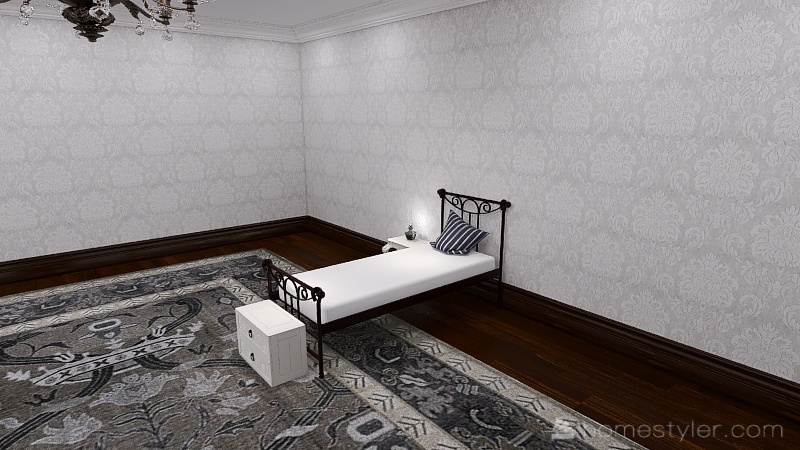 Louis' Room 3d design renderings