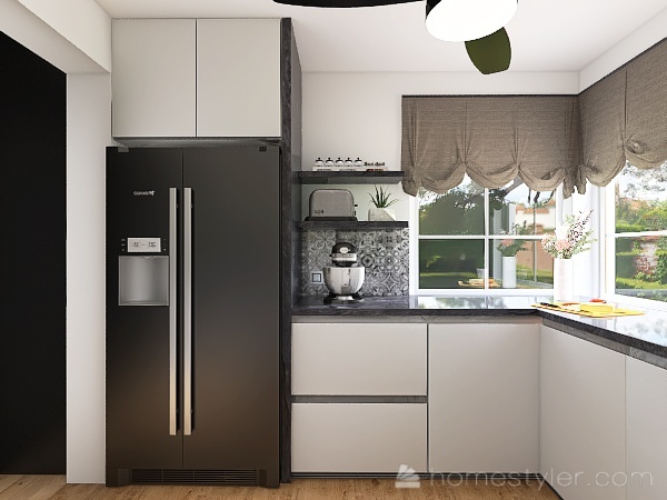 KITCHEN Rododendrony ver.2 3d design renderings