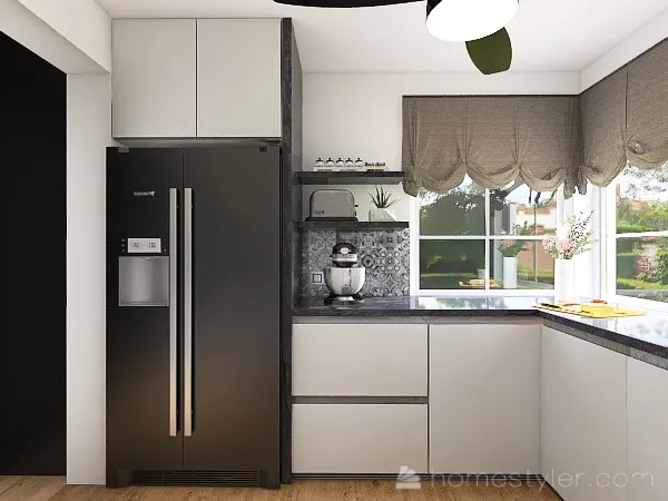 KITCHEN Rododendrony ver.2 3d design renderings