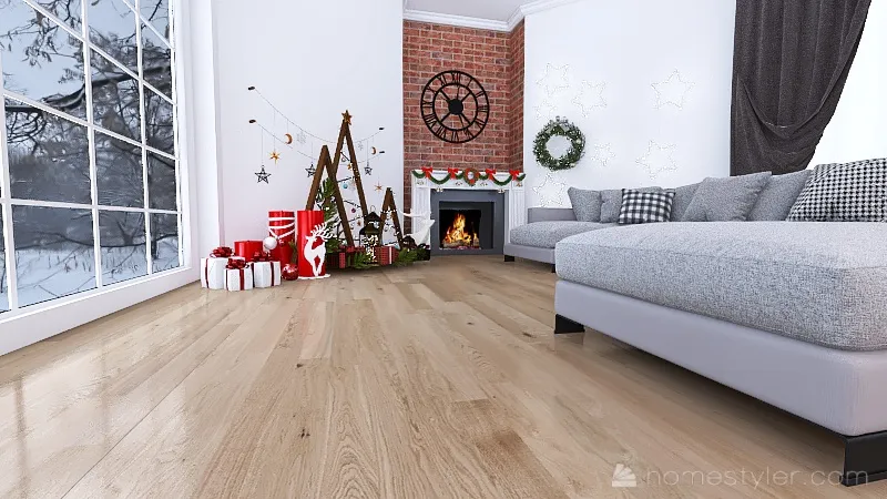 #ChristmasRoomContest_copy 3d design renderings