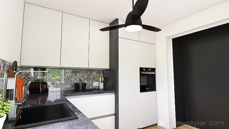 KITCHEN Rododendrony ver.2 3d design renderings