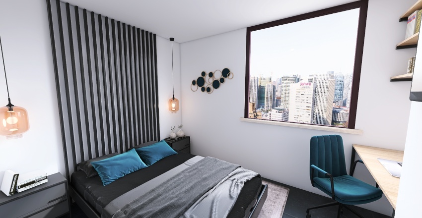 Apartamento Javier Tulande 3d design renderings