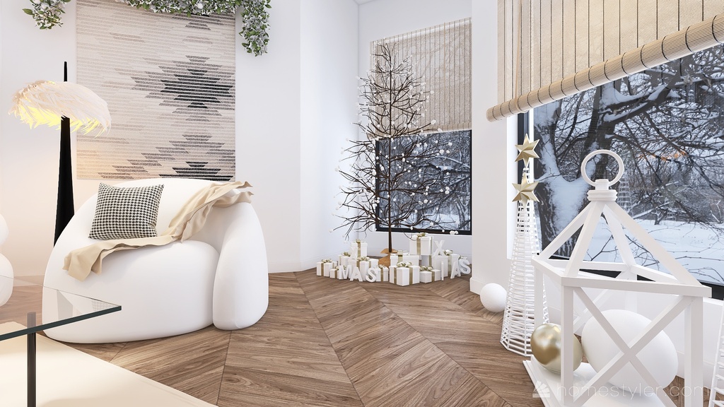 #ChristmasRoomContest_XMAS 3d design renderings