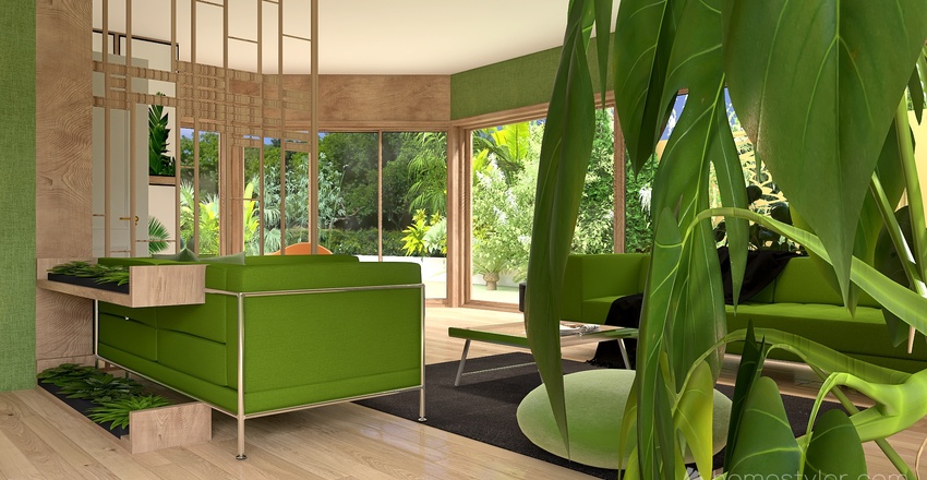 Living and Dining Room 3d design renderings