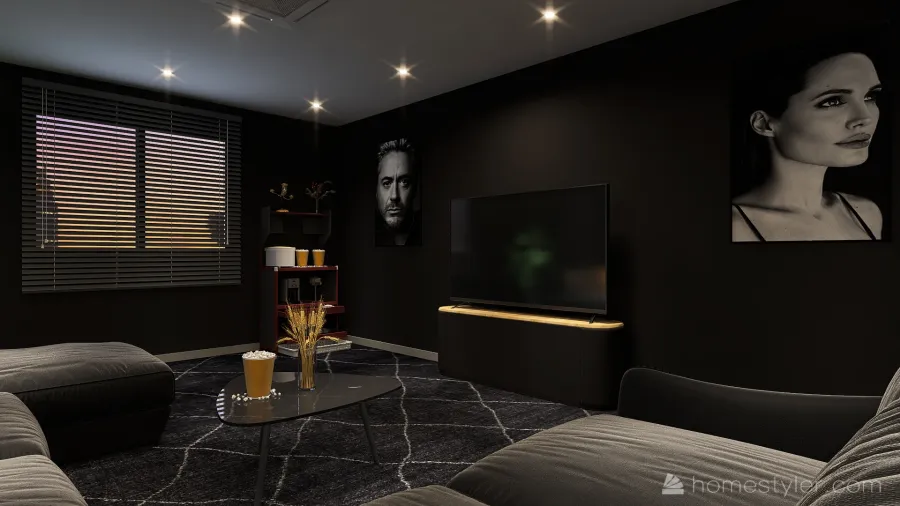 home cinema-elkhobar 3d design renderings