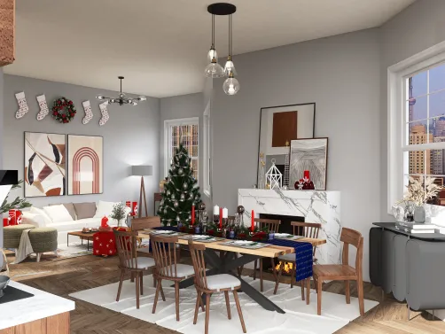 #ChristmasRoomContest _ Christmas In The City