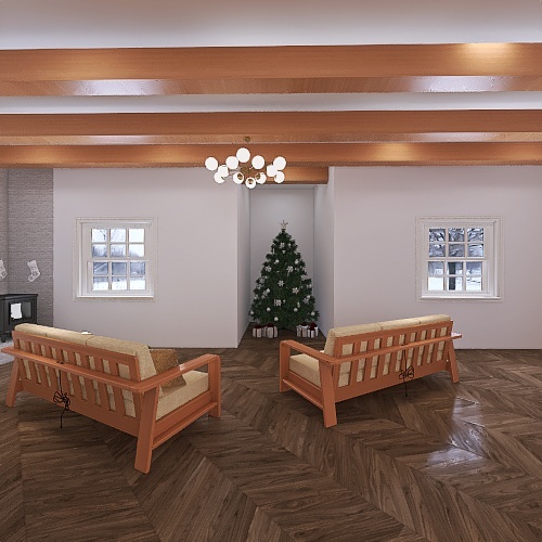 Main Room 3d design renderings