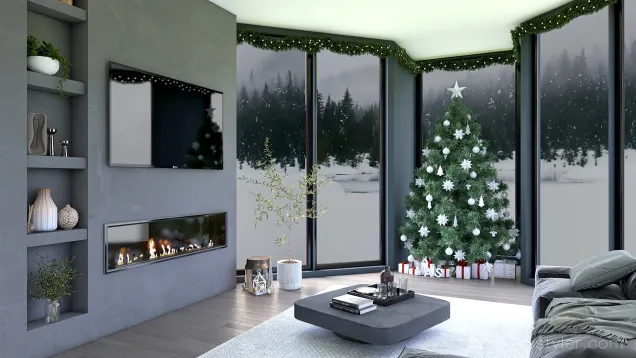 #ChristmasRoomContest - Natale in montagna