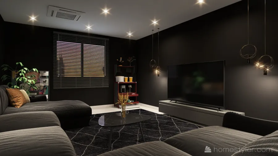 home cinema-elkhobar 3d design renderings