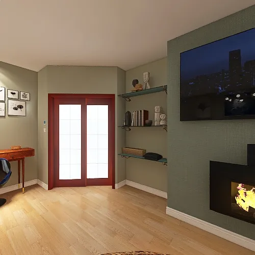 McCracken- Bedroom Floorplan 3d design renderings