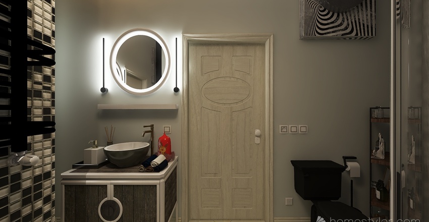 Bathroom 3d design renderings